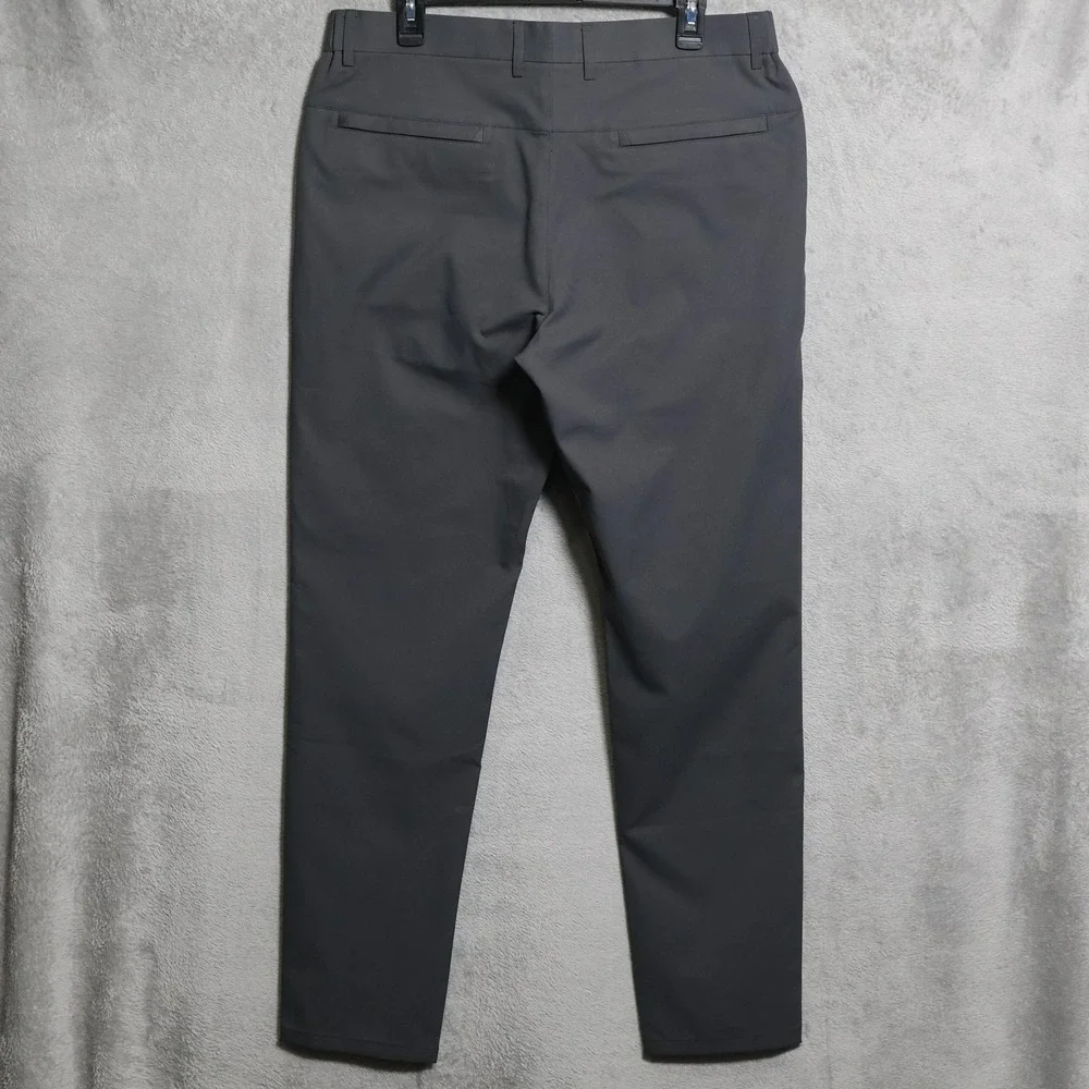 Jack Archer Pants Mens 34x31 Charcoal Gray Jetsetter Tech Chino Golf Preppy